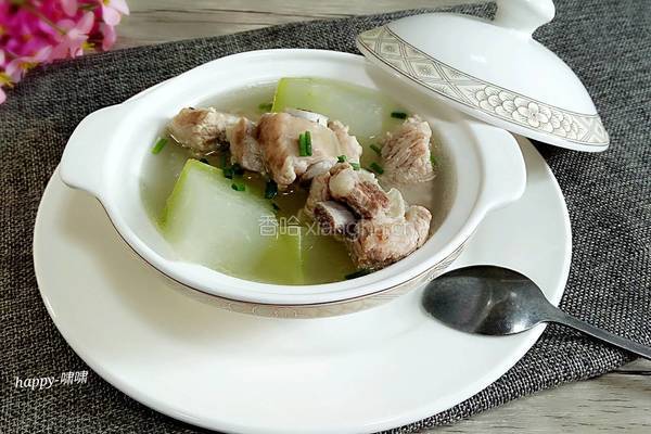 冬瓜排骨汤的做法图解10
