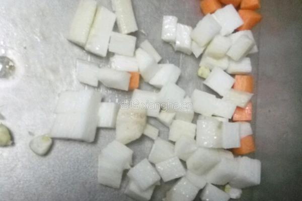 香酥山药玉米粒的做法图解2