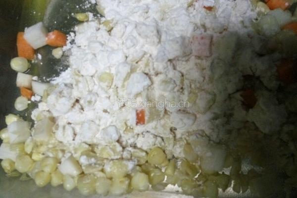 香酥山药玉米粒的做法图解4
