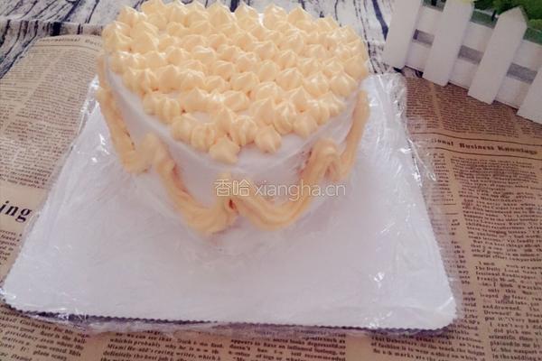奶油蛋糕的做法图解13