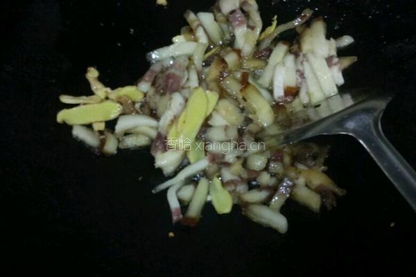 腊味杏鲍菇的做法图解5