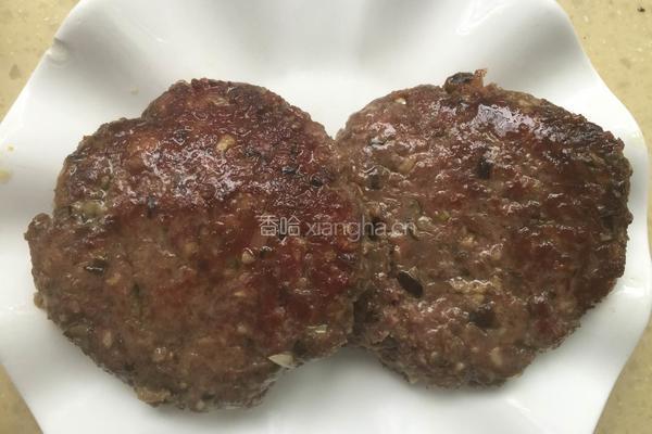 牛肉鸡蛋大汉堡的做法图解6