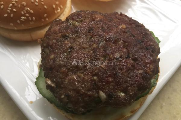 牛肉鸡蛋大汉堡的做法图解10