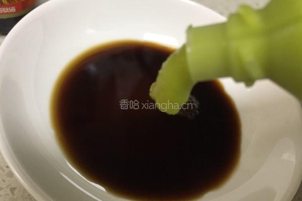 芥末秋葵的做法图解5