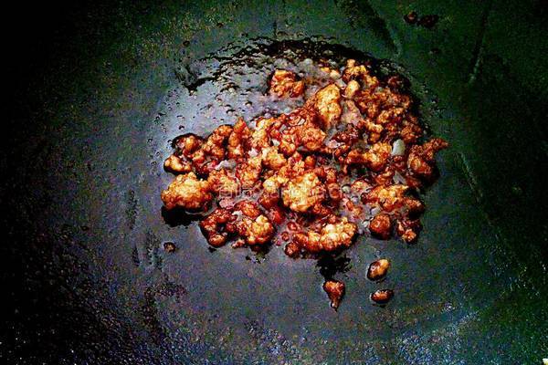 酸豆角炒肉末的做法图解4