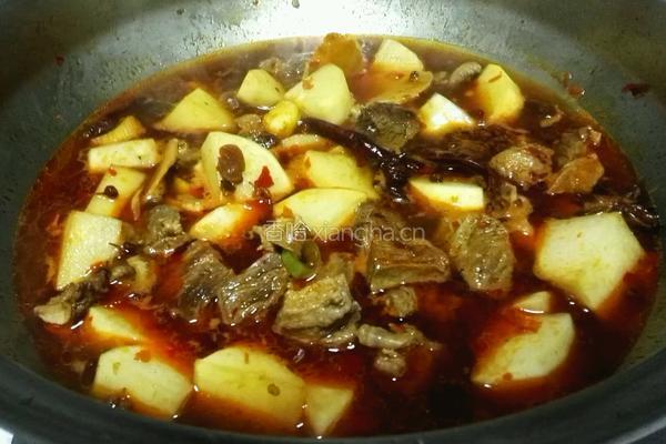 萝卜炖牛腩的做法图解10