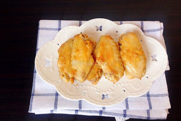 咸蛋黄鸡翅的做法图解7