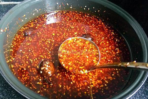 秘制辣椒油的做法图解8