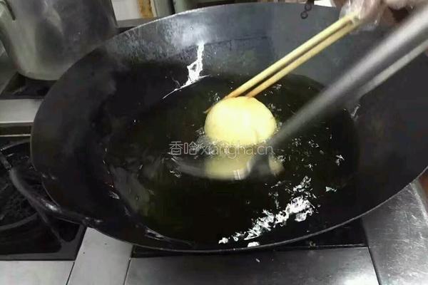 空心大麻团的做法图解4