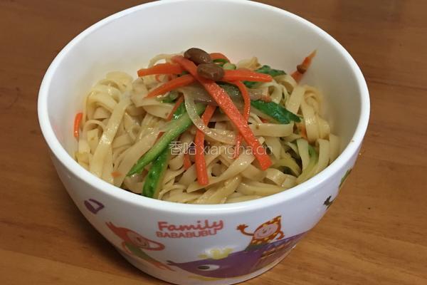 黄豆酱拌面的做法图解7
