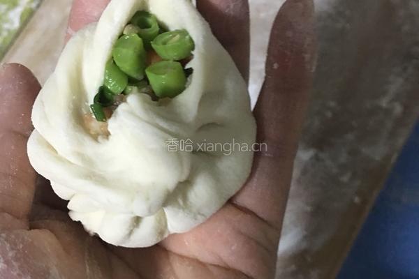 豆角胡萝卜肉包的做法图解14