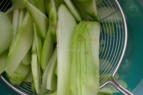 拌烤洋瓜的做法图解1