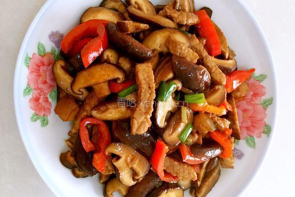 香菇炒肉