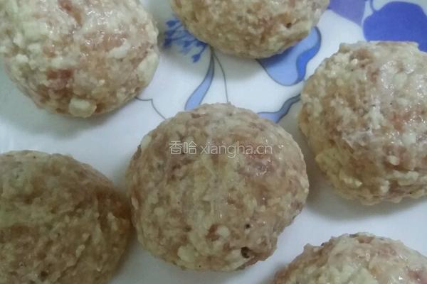 豆腐圆子汤的做法图解8