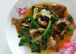 蒜苗回锅肉的做法图解10