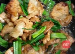 蒜苗回锅肉的做法图解9