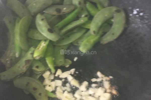 虎皮眉豆炕尖椒的做法图解5