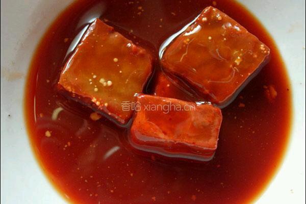 腐乳羊肉焖饭的做法图解2