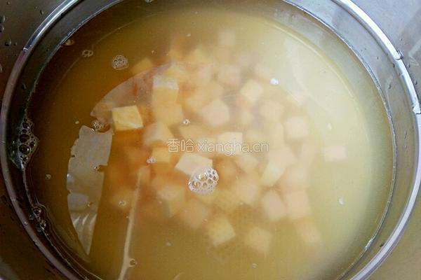 红薯小米粥的做法图解4