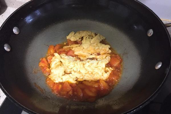 鸡蛋打卤面的做法图解6