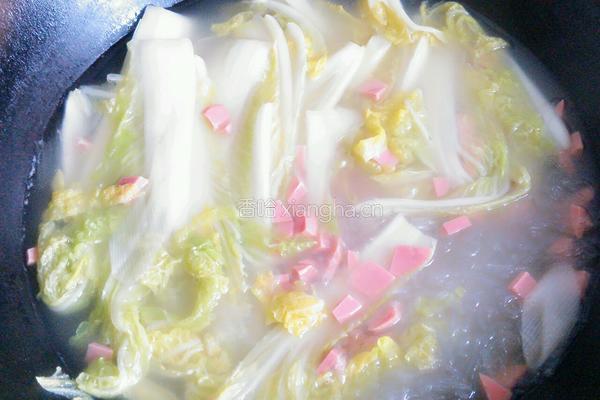 上汤娃娃菜的做法图解7