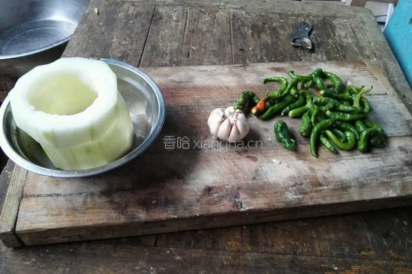 煎冬瓜的做法图解1