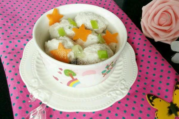 莲藕鸡肉丸子的做法图解14