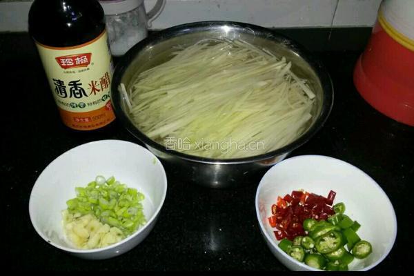 醋溜土豆丝的做法图解3