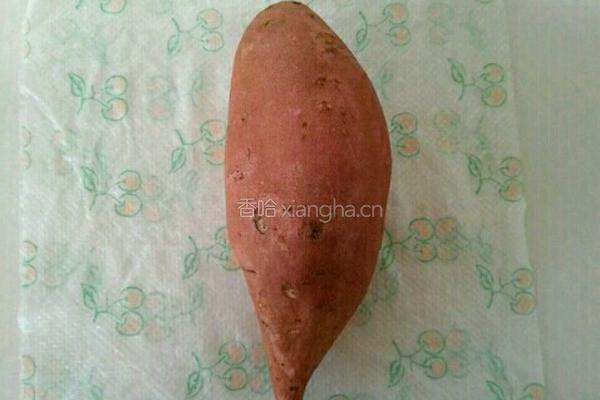 微波炉烤红薯的做法图解3