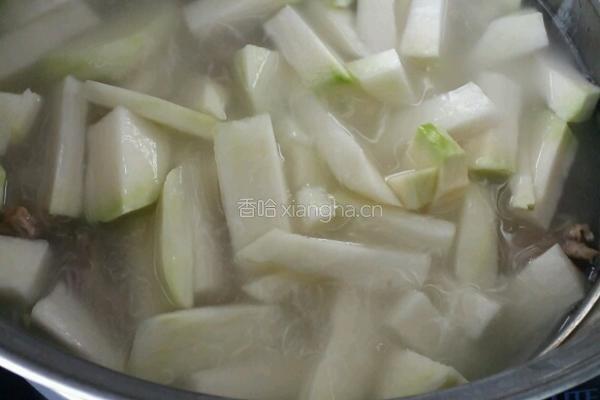 骨头煮皮蓝的做法图解4