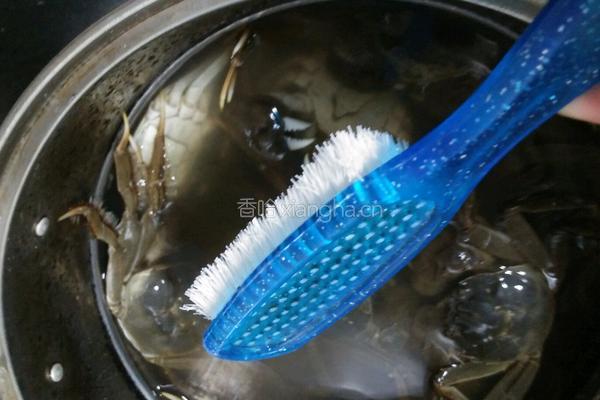 清蒸螃蟹的做法图解2