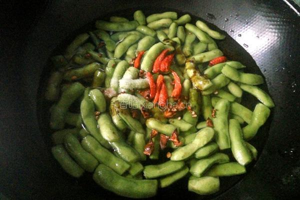 酸辣毛豆的做法图解4