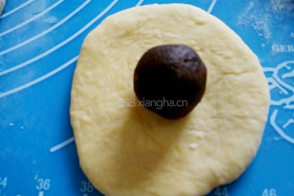 南瓜豆沙面包的做法图解9