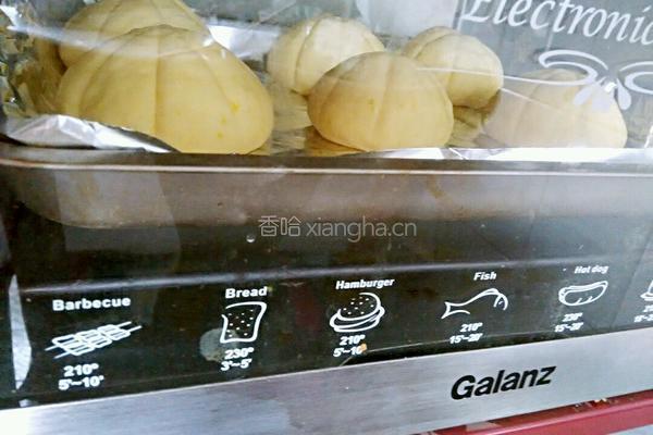 南瓜豆沙面包的做法图解13