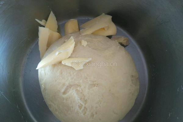 手工和面～自制肉松卷的做法图解4
