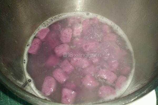 初学者’紫薯芋圆的做法图解6