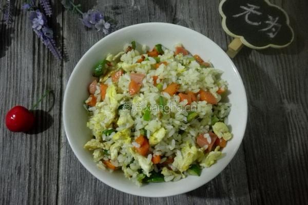 鸡蛋炒饭的做法图解8