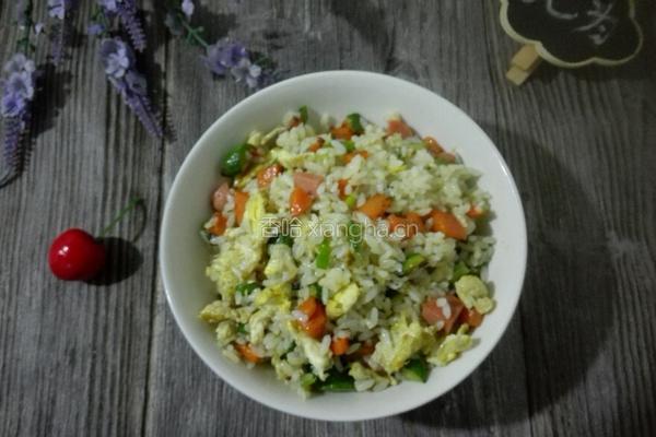 鸡蛋炒饭的做法图解7