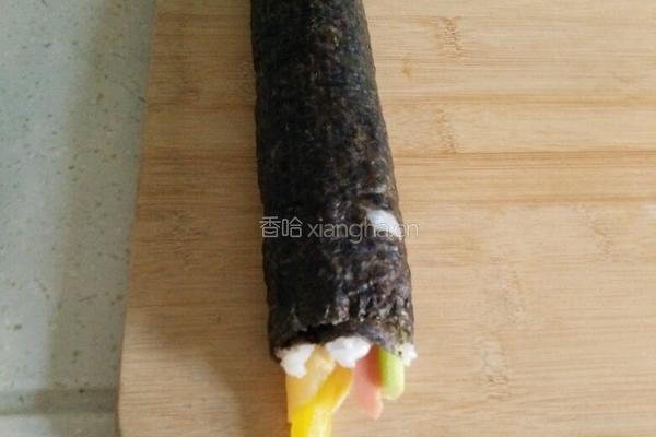 火腿培根寿司的做法图解6