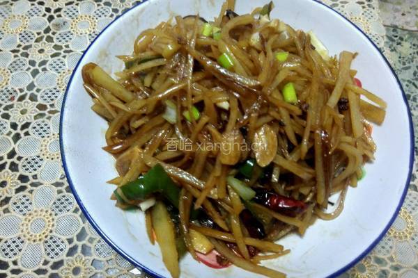 酱辣土豆丝的做法图解9