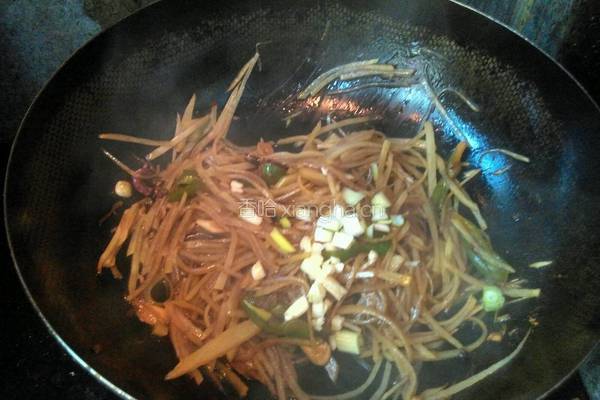 酱辣土豆丝的做法图解8