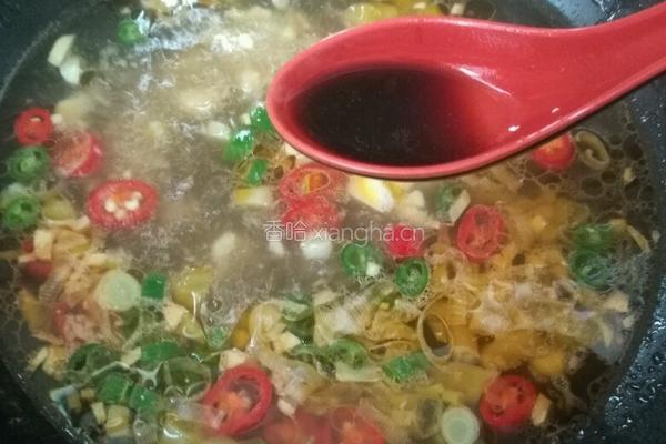 酸汤肉片的做法图解15