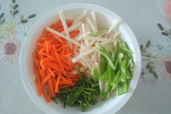 凉拌介兰头的做法图解2