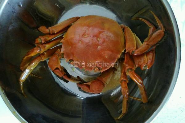 煮大闸蟹