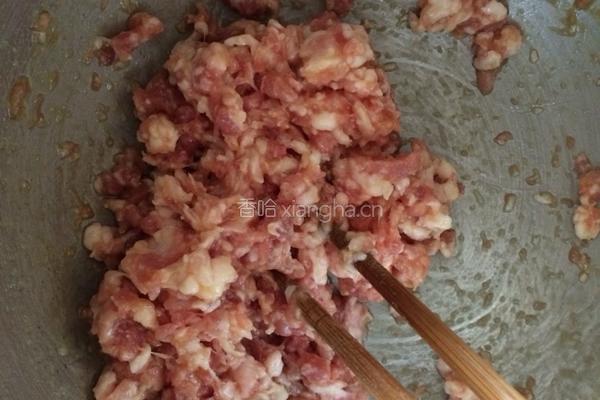 肉饼的做法图解2