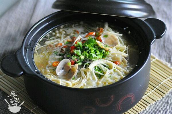砂锅花甲粉的做法图解12