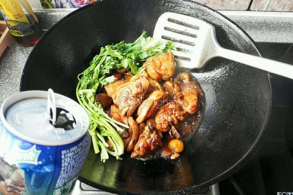 雪碧栗子鸡的做法图解9