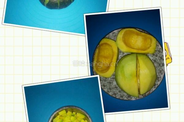 南瓜豆沙饼的做法图解1