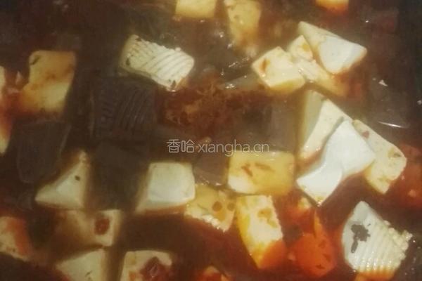 麻辣双拼豆腐的做法图解2