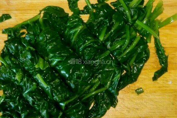 鸡蛋炒菠菜的做法图解5